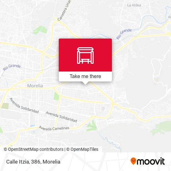 Calle Itzia, 386 map