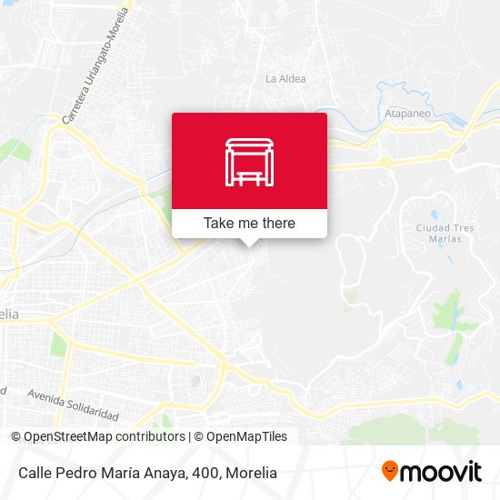 Mapa de Calle Pedro María Anaya, 400