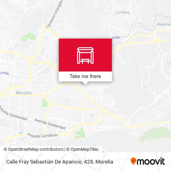 Mapa de Calle Fray Sebastián De Aparicio, 428