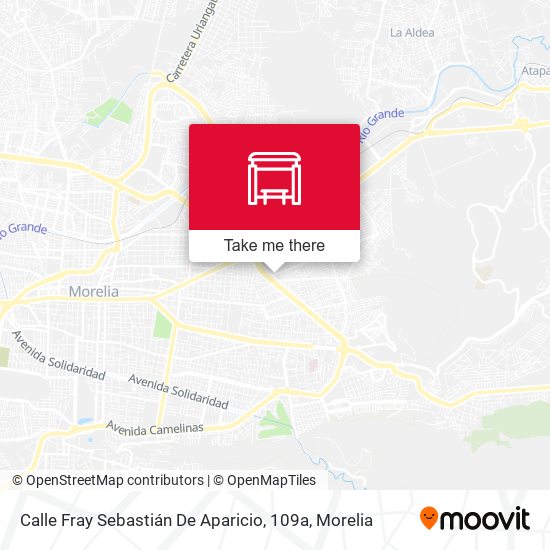 Calle Fray Sebastián De Aparicio, 109a map