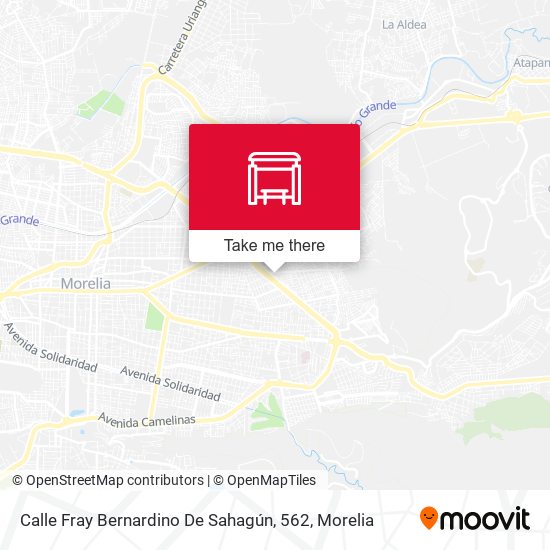 Mapa de Calle Fray Bernardino De Sahagún, 562