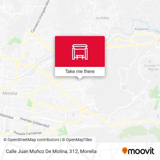 Mapa de Calle Juan Muñoz De Molina, 312