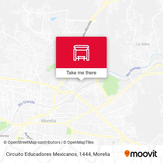 Circuito Educadores Mexicanos, 1444 map