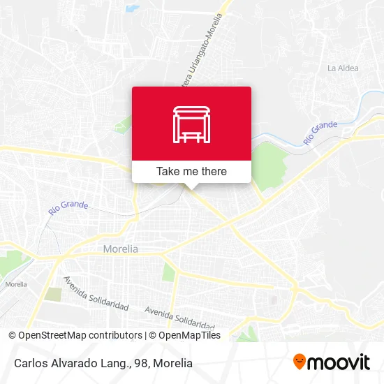 Carlos Alvarado Lang., 98 map