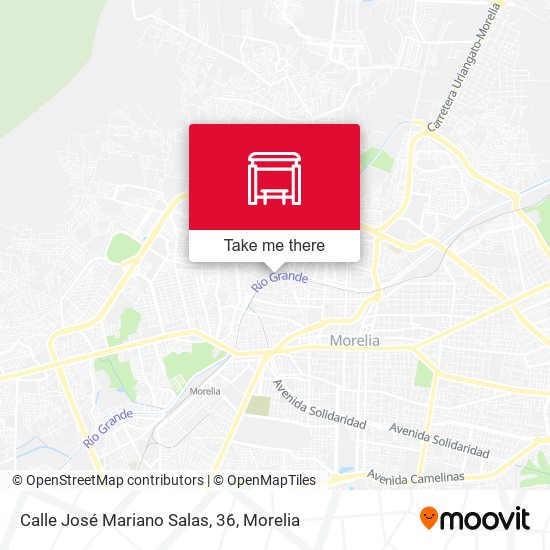 Mapa de Calle José Mariano Salas, 36
