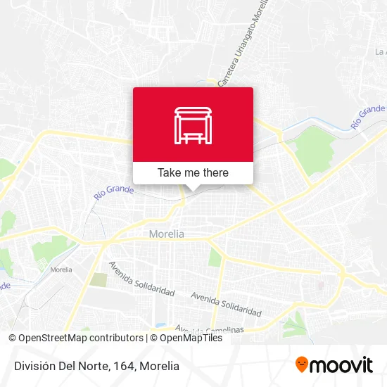División Del Norte, 164 map