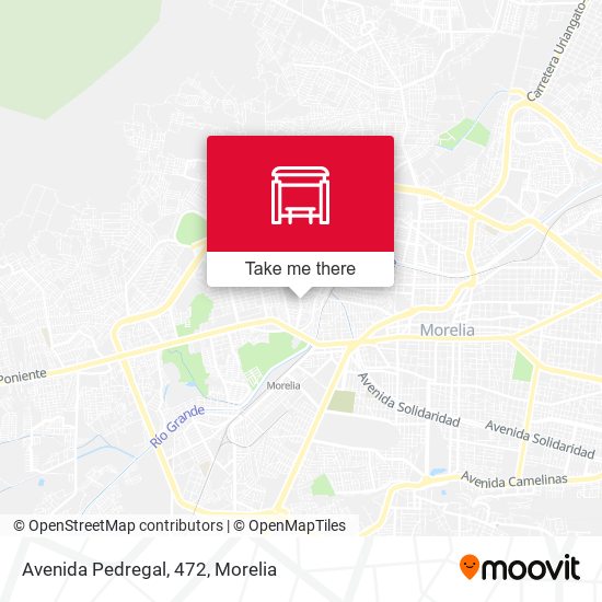 Mapa de Avenida Pedregal, 472
