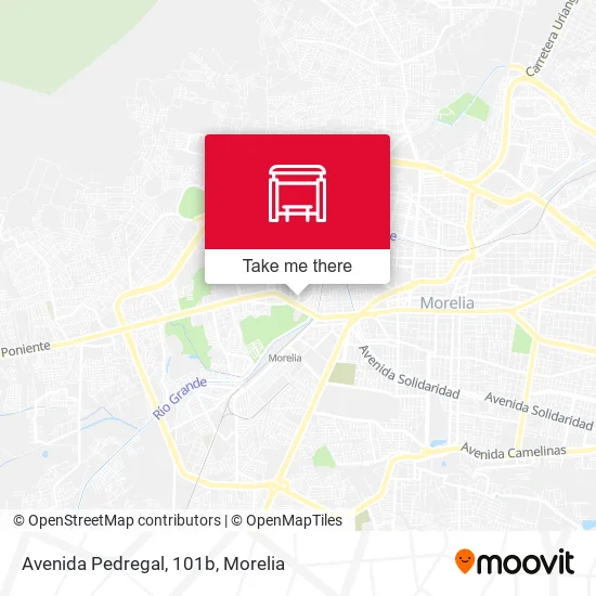 Avenida Pedregal, 101b map