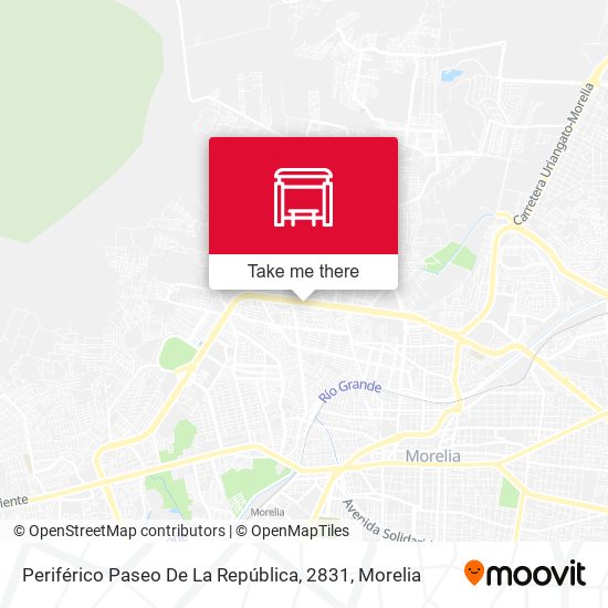 Periférico Paseo De La República, 2831 map
