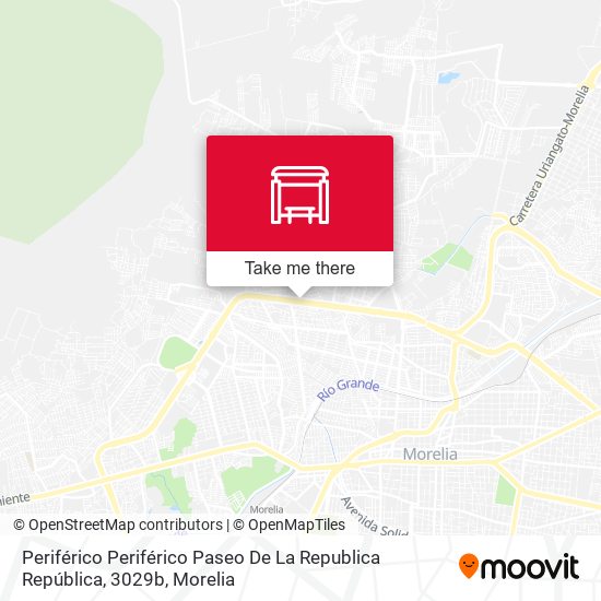 Periférico Periférico Paseo De La Republica República, 3029b map