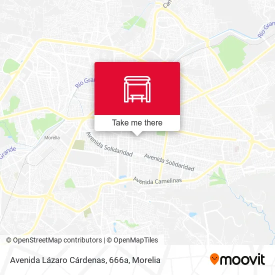 Avenida Lázaro Cárdenas, 666a map