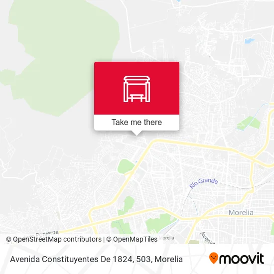 Avenida Constituyentes De 1824, 503 map