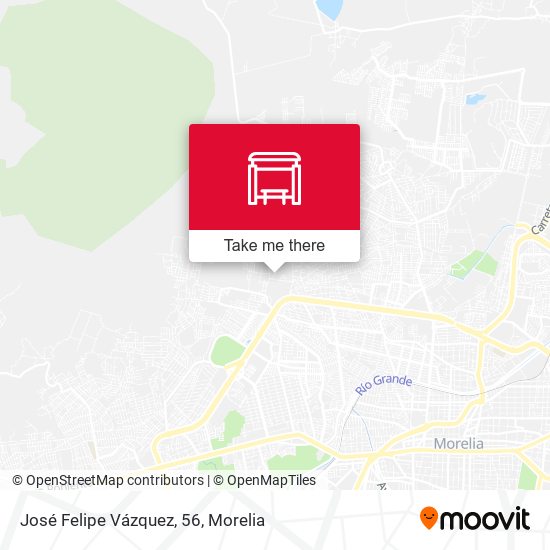 José Felipe Vázquez, 56 map