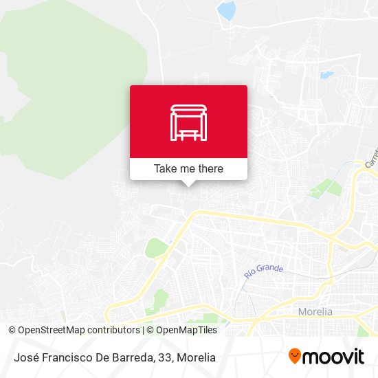 Mapa de José Francisco De Barreda, 33