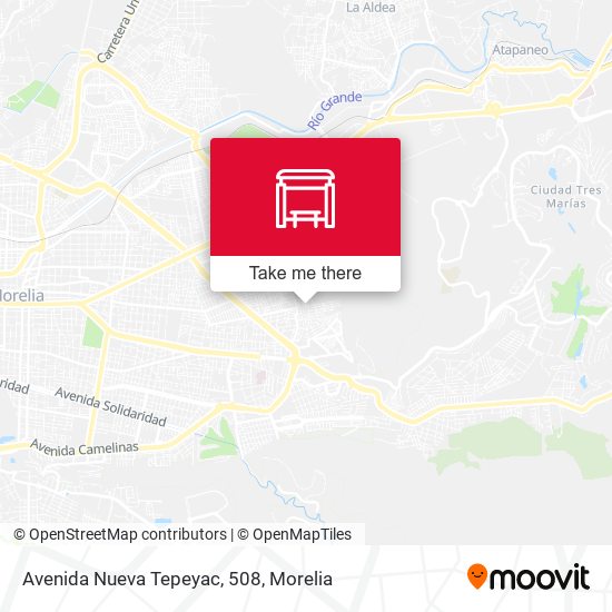 Mapa de Avenida Nueva Tepeyac, 508