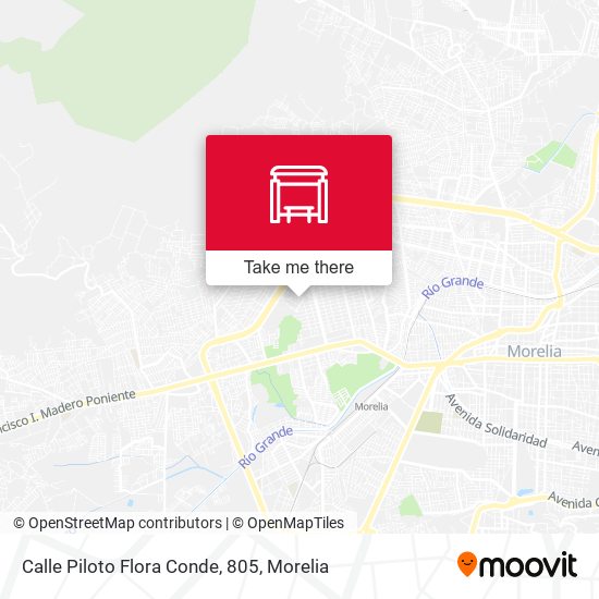 Calle Piloto Flora Conde, 805 map