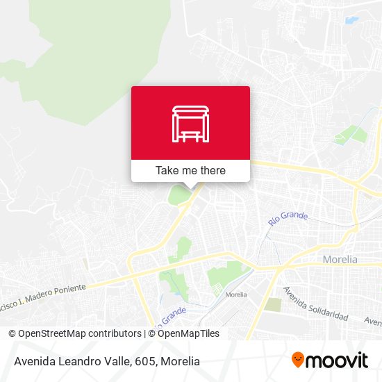 Avenida Leandro Valle, 605 map