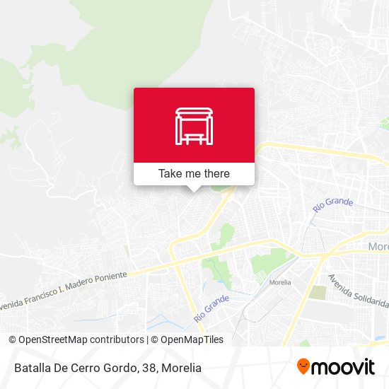 Batalla De Cerro Gordo, 38 map