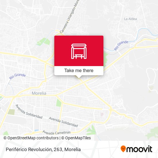 Periférico Revolución, 263 map