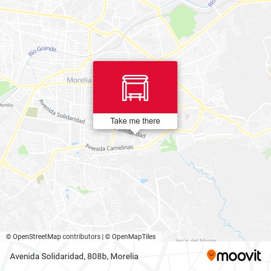 Avenida Solidaridad, 808b map