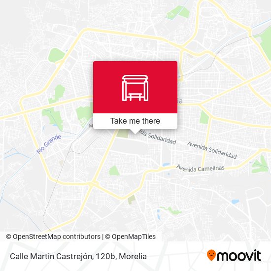 Mapa de Calle Martin Castrejón, 120b