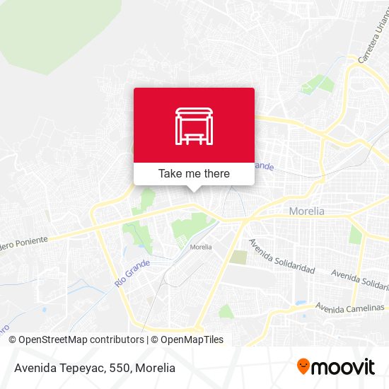 Mapa de Avenida Tepeyac, 550