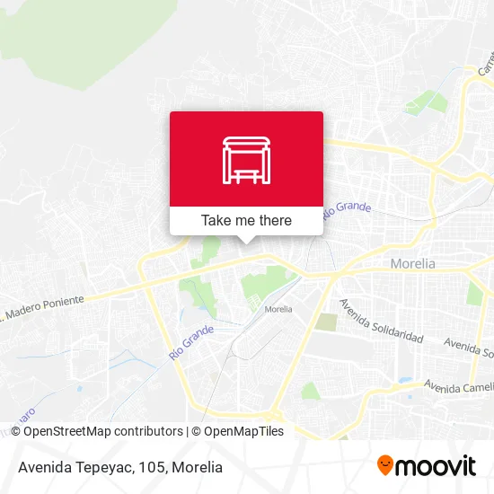 Avenida Tepeyac, 105 map