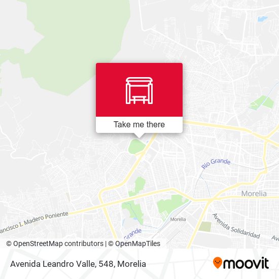 Mapa de Avenida Leandro Valle, 548