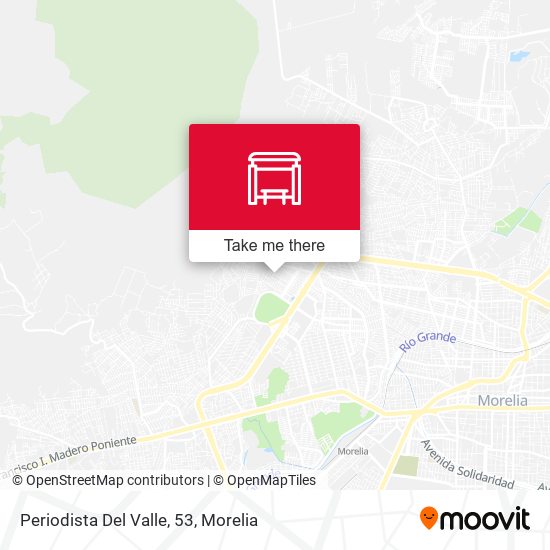 Periodista Del Valle, 53 map