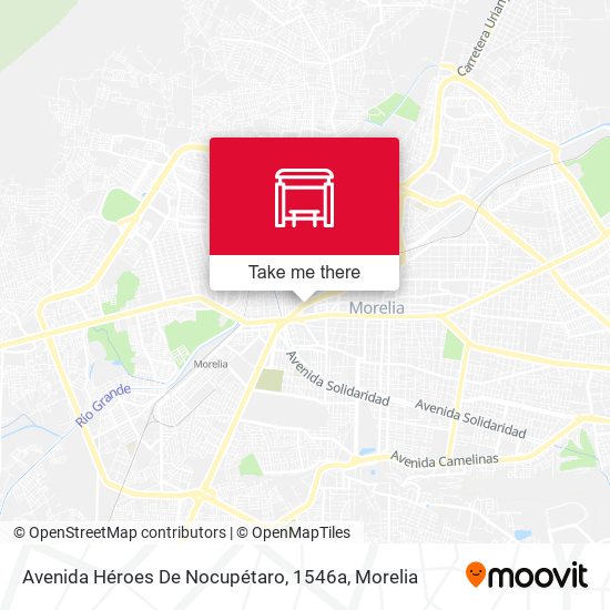 Mapa de Avenida Héroes De Nocupétaro, 1546a