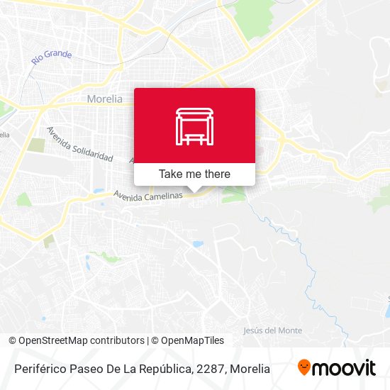 Periférico Paseo De La República, 2287 map