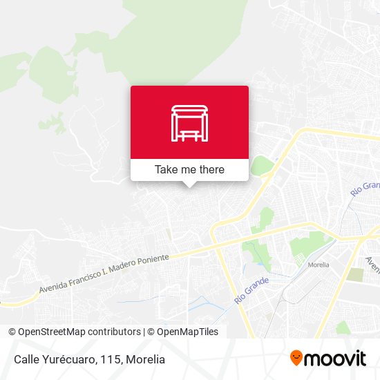 Calle Yurécuaro, 115 map