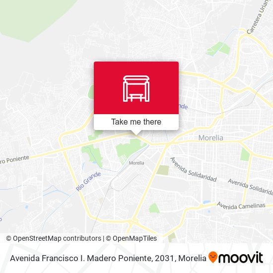 Mapa de Avenida Francisco I. Madero Poniente, 2031