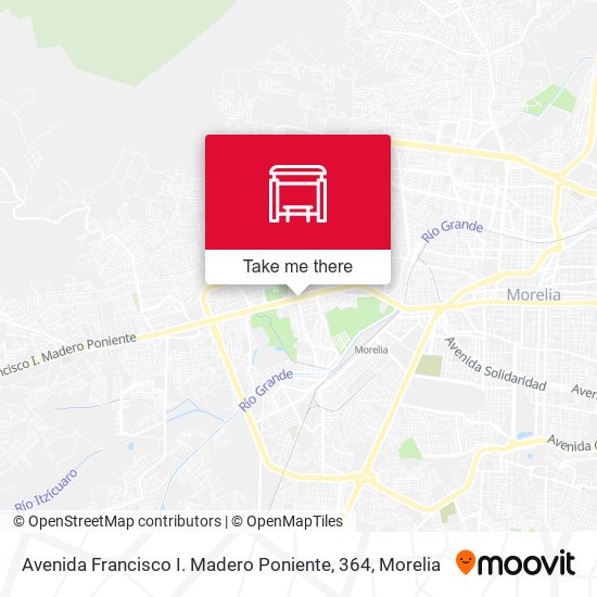 Avenida Francisco I. Madero Poniente, 364 map