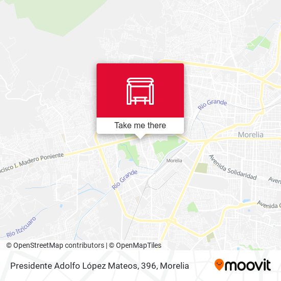 Presidente Adolfo López Mateos, 396 map