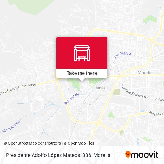 Mapa de Presidente Adolfo López Mateos, 386