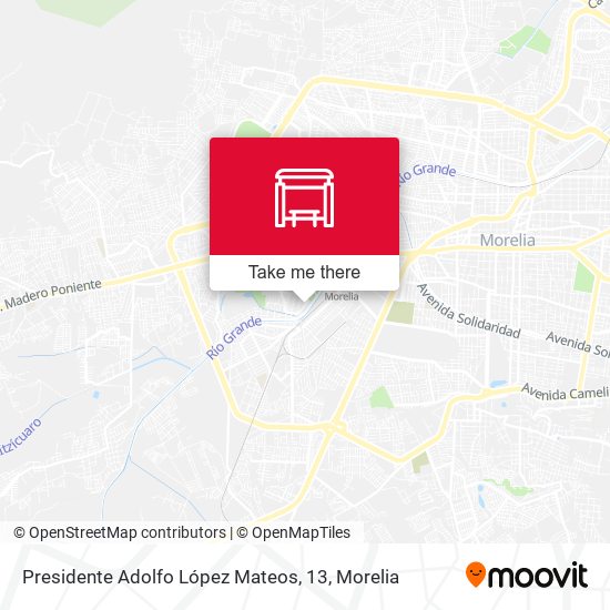 Mapa de Presidente Adolfo López Mateos, 13