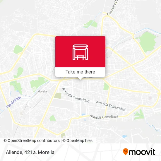 Allende, 421a map