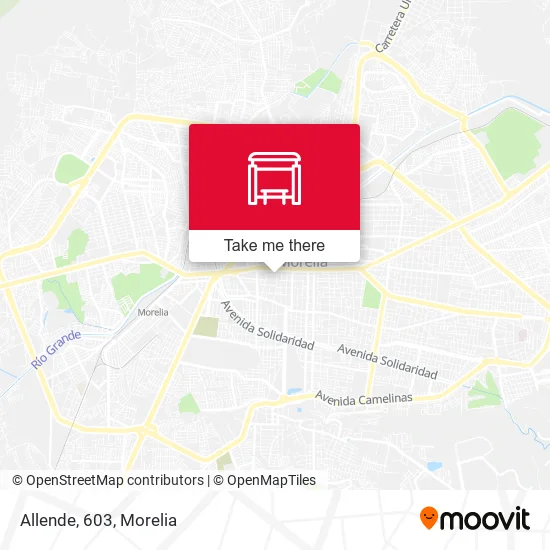 Allende, 603 map