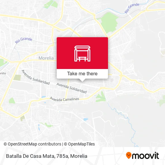 Batalla De Casa Mata, 785a map