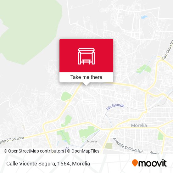 Calle Vicente Segura, 1564 map