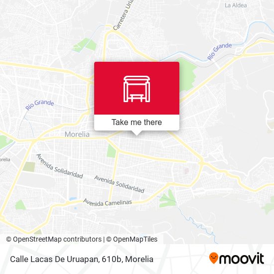 Calle Lacas De Uruapan, 610b map