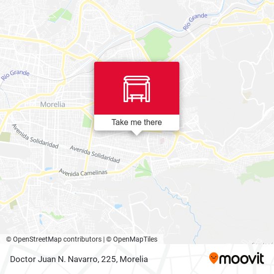 Doctor Juan N. Navarro, 225 map