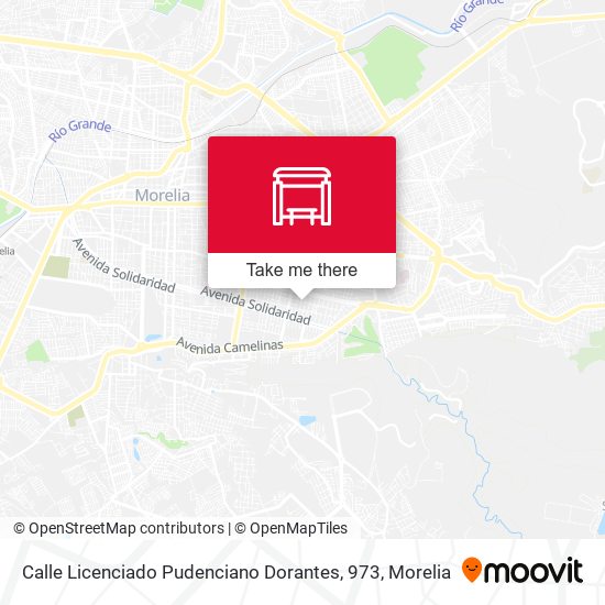Calle Licenciado Pudenciano Dorantes, 973 map