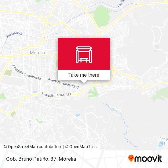 Gob. Bruno Patiño, 37 map