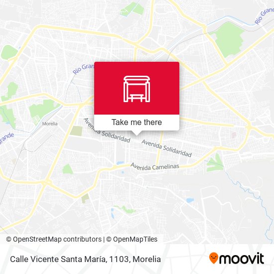 Calle Vicente Santa María, 1103 map