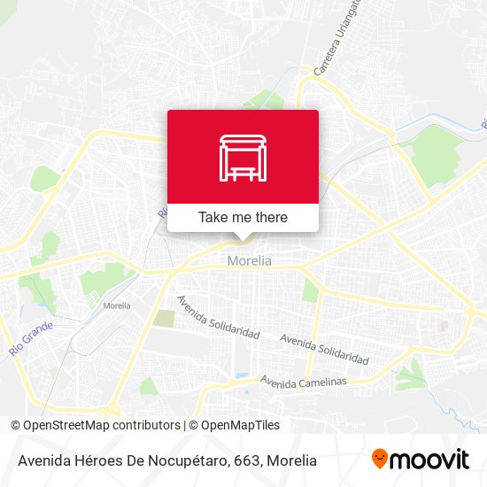 Mapa de Avenida Héroes De Nocupétaro, 663