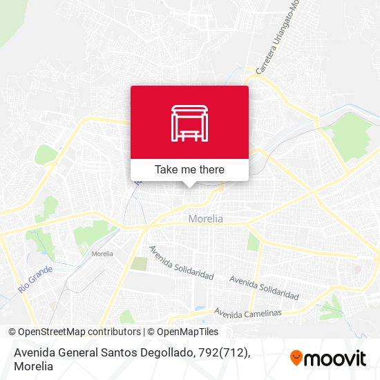 Mapa de Avenida General Santos Degollado, 792(712)