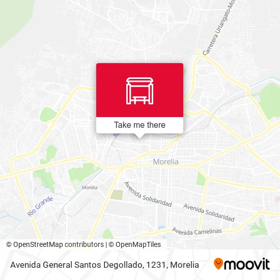 Avenida General Santos Degollado, 1231 map