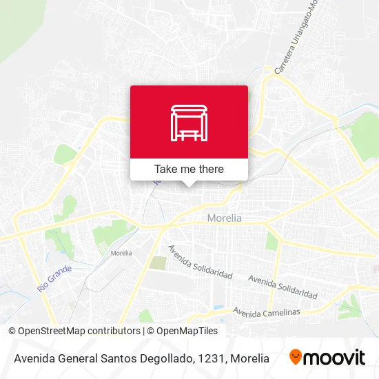 Avenida General Santos Degollado, 1231 map